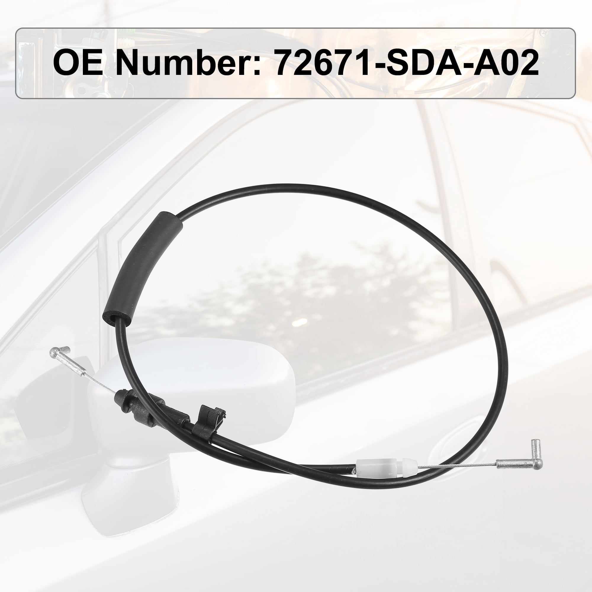 Unique Bargains 72671-SDA-A02 Rear Left Inside Door Handle Cable Fit for Honda Accord