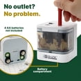 thumbnail image 7 of BAZIC Products Electric Pencil Sharpener, Battery Powered, Dual Holes Portable Sharpeners for Standard No 2 Pencils (6-8mm) and Jumbo Pencils (8-12mm), 7 of 7