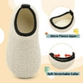 thumbnail image 2 of L-RUN Toddler Slippers Boys Girls Indoor Slippers Kids Barefoot Walking Shoes Winter Warm Sock Shoes, 2 of 7