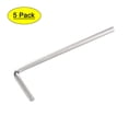 thumbnail image 1 of Unique Bargains 3/32'  Hex Key Wrench, L Shaped Long Arm CR-V Repairing Tool 5 Pack, 1 of 5