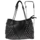 thumbnail image 5 of 1 bolso de hombro con cadena y remaches, sencillo, tipo mensajero, a la moda., 5 of 7