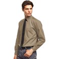 thumbnail image 2 of Premier Mens Premier Poplin Long-Sleeved Formal Shirt, 2 of 3