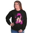 thumbnail image 4 of Betty Boop Breast Cancer Pink Ribbon Women Plus Size Sweatshirt Brisco Brands 2X, 4 of 5