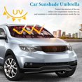 thumbnail image 3 of Hamilton Sombrilla Solar para Auto - Protector de Parabrisas Plegable | Cortina Solar Delantero | Bloqueo UV y Aislamiento de Calor 133x73cm, 3 of 6