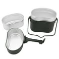 thumbnail image 3 of  Mess Tin, Camping Mess Tin 180 Degrees Celsius  Heat resistant Safe Portable  For Hiking For Outdoor For Camping, 3 of 8