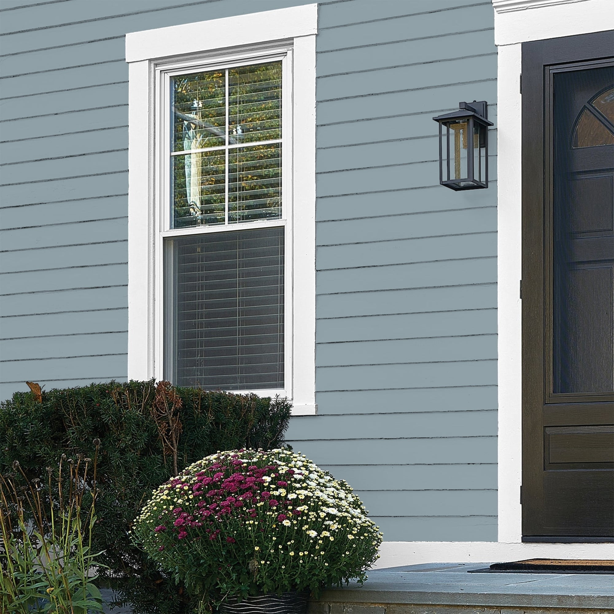 Glidden High Endurance Plus Symmetry Flat Exterior Paint and Primer, 1 Gallon