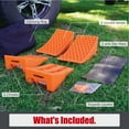 thumbnail image 3 of SecurityMan Orange 13.94" x 9.69" x 6.65" Anti-Slip, RV Leveling Blocks, 2 Pack, 3 of 7