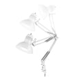 thumbnail image 6 of Globe Electric 31.5" Glossy White Swing Arm Clamp-on Desk Lamp, 6 of 7