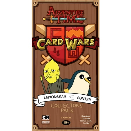 Adventure Time Card Wars Lemongrab vs Gunter