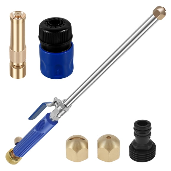 High Pressure Power Washer Wand Heavy Duty Metal Jet Washer Wand with 3 Nozzles and Quick Connector Multipurpose High Pressure Cleaner for Garden Floor Car