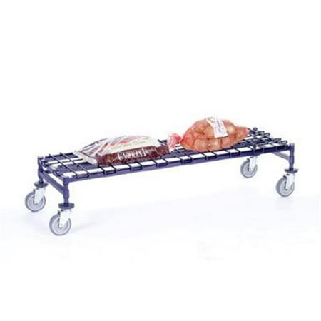 

Nexel Industries DM1836Z Mobile Dunnage Rack- Poly-Z-Brite - 18 x 36 x 12 in.