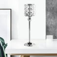 thumbnail image 3 of maytalsory Crystal Candle Holder Candelabra Party Centerpiece Candlestick Home Decor L Silver, 3 of 9