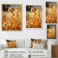 thumbnail image 4 of Designart "Fields Of Golden Meadow Grass" Meadow Wall Art Prints, 4 of 7