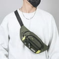 thumbnail image 2 of Bolso bandolera impermeable para hombre, mochila deportiva para exteriores, bolso de hombro ligero para viajes, mochila multiusos con puerto para auriculares para ir al trabajo., 2 of 6