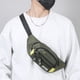 thumbnail image 1 of Mochila de hombro en el pecho de hombre con bandolera cruzada | Nailon impermeable, diseño ligero, puerto para auriculares | Mochila de mensajería deportiva multifuncional al aire libre | 13,4"x5,5", 1 of 6