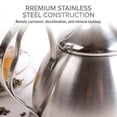thumbnail image 5 of Creative Home Nobili-Tea 2.0 Qt Stainless Steel Tea Kettle with Removable Infuser Basket, 5 of 10