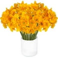thumbnail image 4 of Artificial Daffodils Flowers Silk Daffodils Spring Yellow Flowers Fake Spring Plants for Spring Home Kitchen Decor (, Yellow), 4 of 5