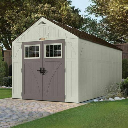 Suncast Tremont 8' x 16' Shed, Vanilla - Walmart.com Suncast Tremont 8' x 16' Shed, Vanilla - Walmart.com