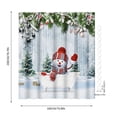thumbnail image 2 of Liquidation Décoration de Noël Rideau de Douche Série de Noël Rideau de Douche Drôle Fou Tringle de Rideau de Douche, 2 of 3