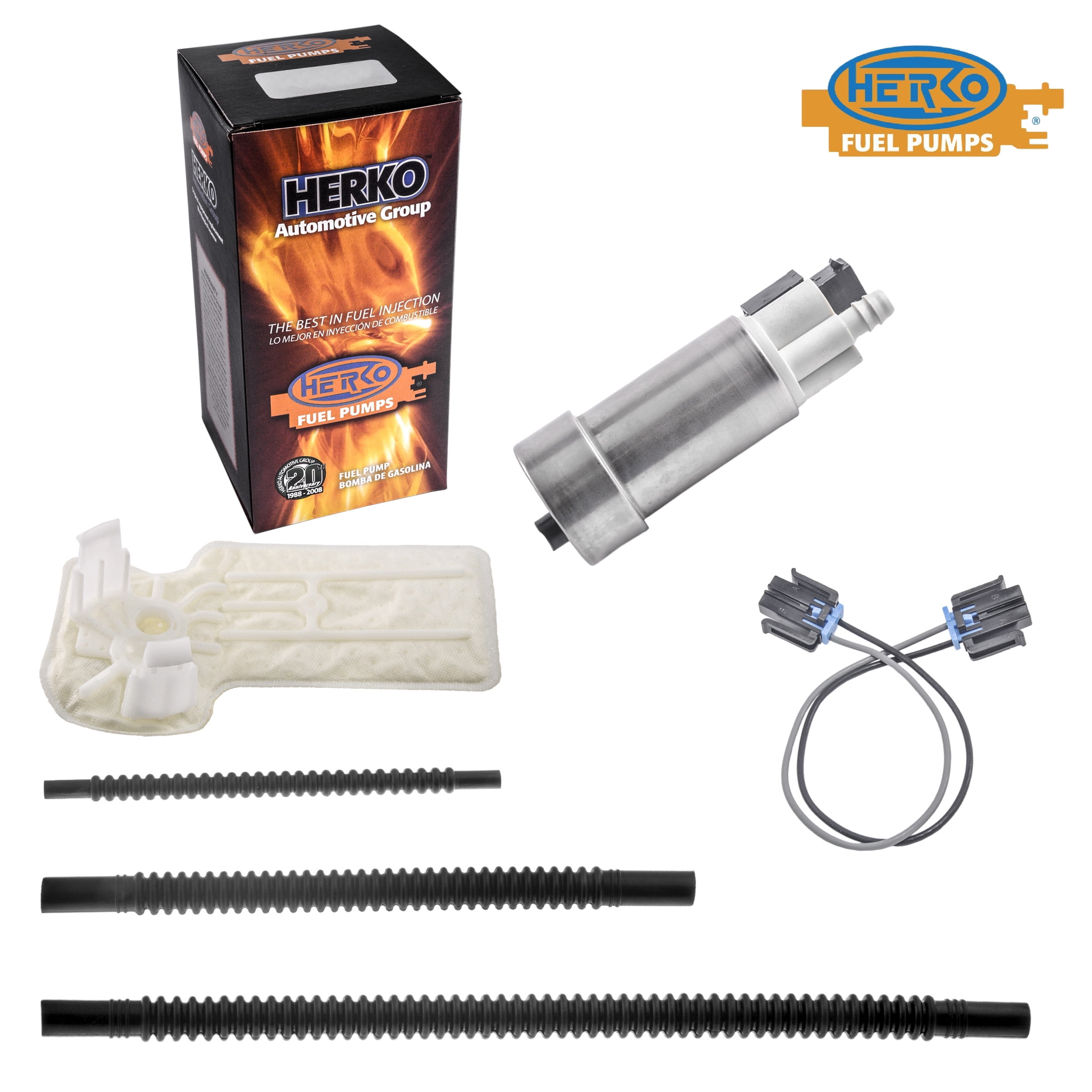 Herko Electric Fuel Pump K4021 for Ford All Pick Up F Series & Vans Series 14-18 Fits select: 2009-2014 FORD F150, 2011-2016 FORD F250