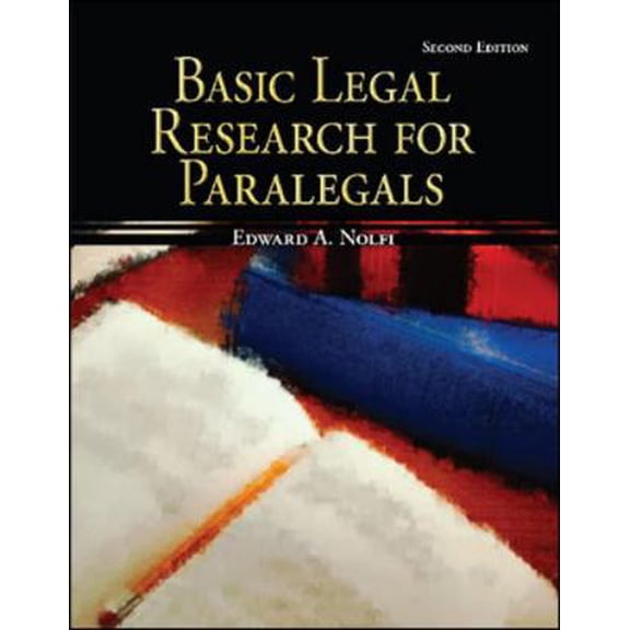 Basic Legal Research for Paralegals (Paperback) 0073520519 9780073520513