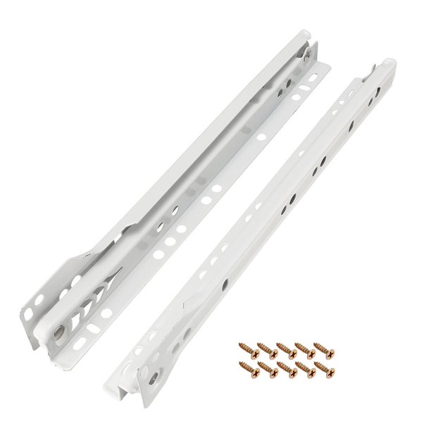 Uxcell 10" Keyboard Slide Glide, Roller Wheel Drawer Runner