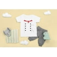 thumbnail image 5 of Old Glory Toddler Halloween Chef Costume Short Sleeve T Shirt, 5 of 6
