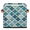 Multicolor 1, variant on CURLYOOT Retro Morocco Tile Cube Storage Bin 11 Inch Fabric Storage Cube for Shelves Decorative Geometric Foldable Basket with Leather Handle for Closet Shelves Organizer