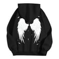 thumbnail image 6 of CONROSES Mens Hoodies Wings Graphic Y2K Hoodie for Men Long Sleeve Warm Pullover Hooded Sweatshirt Soft Fall Winter Sweatshirts With Pocket, 6 of 6