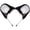 Black, variant on vlrwzc Animal Ears Hairpin Kawaii Headwear Animal Ears Headband Prop Soft Makeup Hair Accessory
