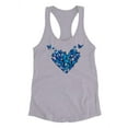thumbnail image 3 of Butterflies Forming A Heart. Racerback Tank Women -SPIdeals Designs, Female Large, 3 of 4