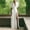 White, variant on Qulqfy Side Slit Summer Dresses for Women Wedding Guest Solid Sleeveless Maxi Casual Cocktail Formal Wedding Guest Deep V-Neck Corset Evening Gown Black