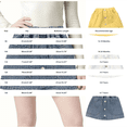 thumbnail image 2 of GiLiling Denim Skirts for Girls Mini Skirt Elastic Waist A-Line Skirt with Large Pockets and Decorative Buttons for Casual Everyday Wear (Yellow, 5-6 Years), 2 of 5