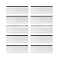 thumbnail image 2 of Pour Laresar Evol 3 Aspirateur Robot Pièces de Rechange Lavables Filtre Réutilisable Lot de 10, 2 of 9