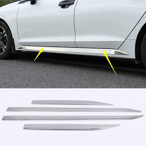 Chrome Stainless Steel Car Body Side Door Cover Trim Garinsh for Kia K5 2021