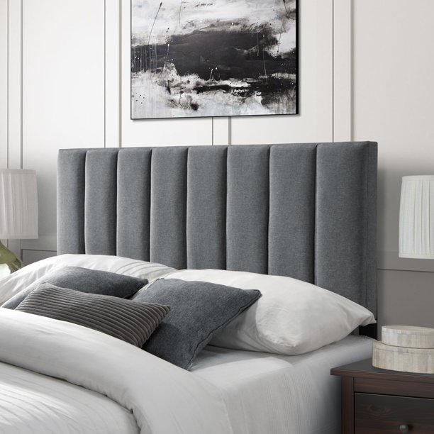 DG Casa Sierra Tufted Upholstered Vertical Channel Adjustable Height