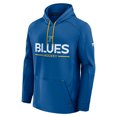 thumbnail image 5 of Men's Fanatics Blue St. Louis Blues Authentic Pro Rink Hoodie, 5 of 6