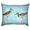 thumbnail image 2 of Betsy Drake Yellow Legs No Cord Pillow 16x20, 2 of 3