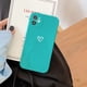 thumbnail image 1 of Funda de teléfono con protección para cámara Love Heart para iPhone 14 Pro Max 11 12 13 Pro 7 8Plus X XR XS Max, funda de TPU suave brillante de Color caramelo Tan Jianjun unisex, 1 of 2