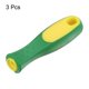 thumbnail image 3 of Mango de archivo de goma Uxcell de 3 piezas, 4.33 pulgadas, agujero rectangular, mangos ergonómicos para archivos metálicos planos de 6" y medios redondos, 3 of 7