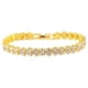 thumbnail image 2 of Fiudx Pulsera Hueca, Elegante Diseño de Doble Cadena, Brillo Deslumbrante y Estilo Minimalista, Perfecta para Apilar, Accesorio para Fiestas y Bodas, Regalo para Ella, Exquisita Ropa de Diario., 2 of 6
