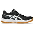 thumbnail image 1 of Zapatillas de voleibol ASICS Upcourt 6 para mujer, negro/blanco, 9.5US, 1 of 9