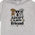 thumbnail image 3 of Inktastic Rescue Pet Animal Adopt a New Friend Toddler Hoodie, 3 of 4