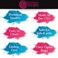 thumbnail image 4 of Chameleon Colors Gender Reveal Powder Kit - Includes Pink and Blue Color Powder, 5 Team Girl and 5 Team Boy Stickers - 2 lbs Color Powder, 4 of 7