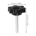 thumbnail image 2 of BESTYASH 10Ud Manija Ajustable De Plástico Para Tornillos Con Mango Ergonómico Para Uso En Hogar, 2 of 8