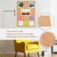 thumbnail image 6 of Cork Self-adhesive Wall Decorate Rectangle BurlyWood 297x210x2mm 6Sheets, 6 of 9
