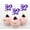 Violet, variant on Darling Souvenir, He She? Gender Reveal Baby Shower Cupcake Toppers, Dessert Decorations - Pack Of 20