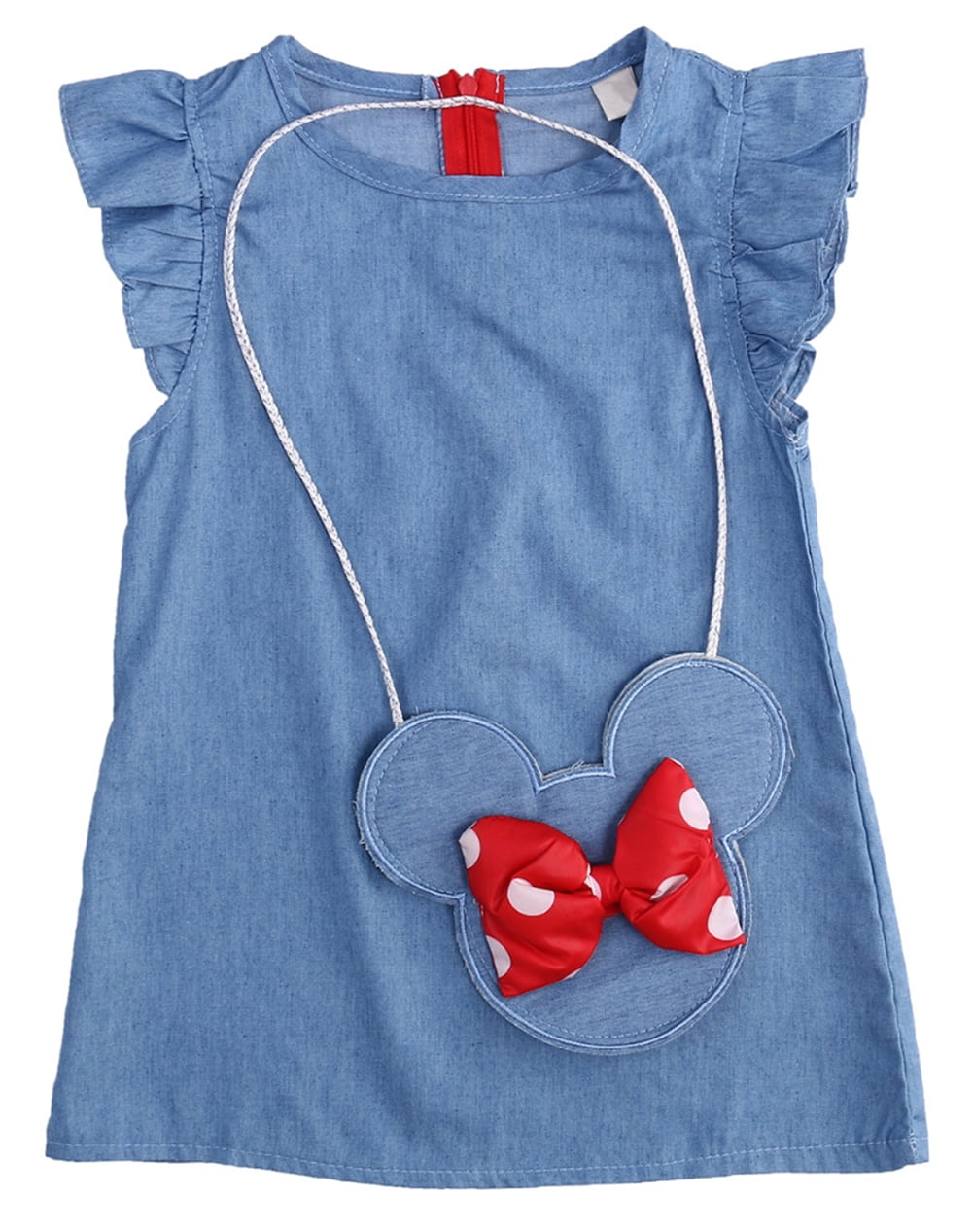 4t denim dress