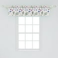 thumbnail image 2 of Ambesonne Thistle Window Valance, Watercolor Wildflowers, 54" X 12", Multicolor, 2 of 3