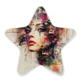thumbnail image 2 of Star Shaped Energy Saving Night Light Living Room Night Light, Bedroom Night Light, Corridor Night Light, Study Night Light Cyberpunk Beauty, 2 of 6